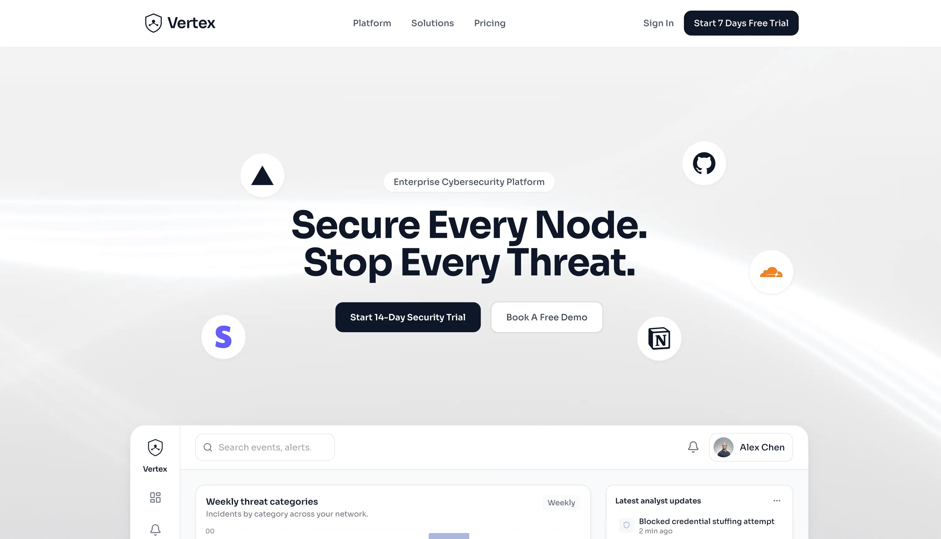 Vertex – Website – Cover